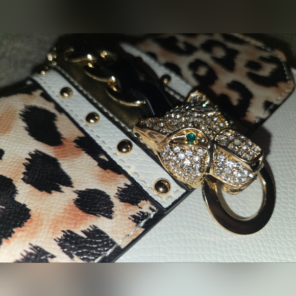 Aldo NWOT Chain strap Cheetah Print Purse - Picture 9 of 11